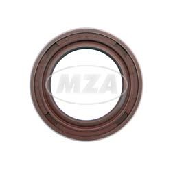 Bague d'étanchéité NJK 20x30x07 - FPM - marron - avec lèvre anti-poussière