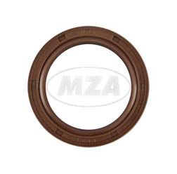 Wellendichtring NJK 35x47x07 - FPM - braun - mit Staublippe, z.B. für ETZ250