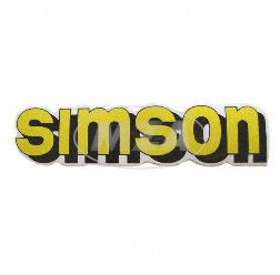 Klebefolie Simson-Tank, gelb