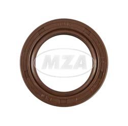 Bague d'étanchéité NJK 25x37x07 - FPM - marron - avec lèvre anti-poussière