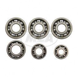 SET Kugellager SKF - für Motor RT125/3 - 6-teilig