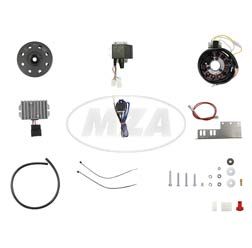 Allumage électronique complet pour JAWA 11/353/355/356/559/590 und CZ 450/455/470/475/477/482/485/487