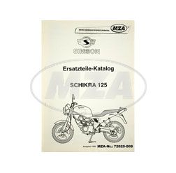 Ersatzteilkatalog Motorrad Schikra 125, Ausg. 1998