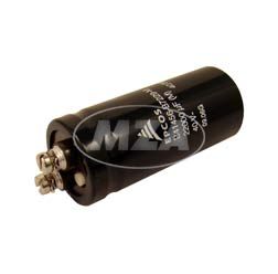 Glättungskondensator -Ø35mm - Kapazität: 22.000 mikroF - Länge: ca. 90mm