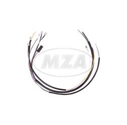 Kabelbaum für Schalterkombination - 6 + 12 Volt - mit Lichthupe -  SR50, SR80