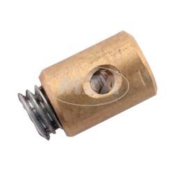 Schraubnippel universal, für Seilzug Ø2,5mm - Ø8mm - Höhe ca. 10mm