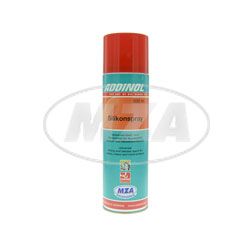 ADDINOL Silikonspray - 500 ml Spraydose - bildet einen geruchsneutralen wasser-, licht- und witterungsbeständigen Schmierfilm, hohe Wasserresistenz