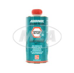 ADDINOL BRAKE FLUID DOT4 (auch DOT3) - Bremsflüssigkeit, vollsynthetisch, 0,5 L Dose