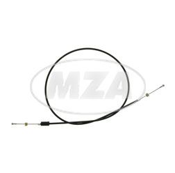 Bowden cable, front brake, black (high handlebar) - 1235x1067x150,5 - TS250, TS250/1, front brake cable