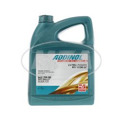 ADDINOL PKW SAE 5W-30 EXTRA POWER MV 0538 LE, Leichtlaufmotoröl, vollsynthetisch, 5 L Kanister