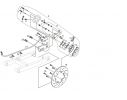 F11-Bremssattel und Scheibe hinten