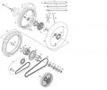 F12-Hinterrad, Kette SM