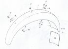 Hinterradkotflügel