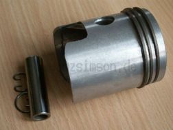 Piston 70,71 mm TS250/ES 250/2 original GDR complete(with piston rings, piston pins, circlips)