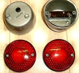Schlussleuchte orginal DDR -Produktion für RS09 , Famulus , Pionier, Lanz , Aktivist Traktoren , F 8 , F 7, F 5 , IFA 
