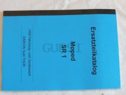 Spare part catalogue SR1