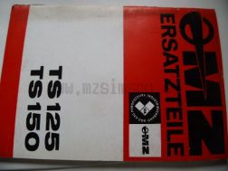 Ersatzteilkatalog MZ TS 125/150 ORIGINAL