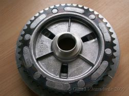 Damping body 47 teeth - carrier with gear rim - suitable for MZ TS250, TS250/1