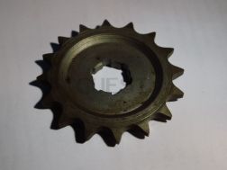 Kettenrad am Getriebe, Antriebsritzel 16 Zähne, TS125, TS150, ES125, ES150