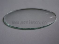 Tachometerglas, Tachoglas,80 mm, gewölbt -  AWO, EMW, BK, MZ ES