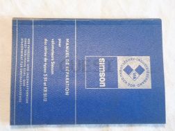 Repair manual Simson S51 and KR 51/2 NOS FRENCH