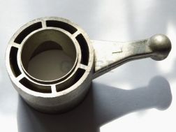 Verstellhebel links- f. zweifach verstellbares Federbein mit Schutzhülse - Simson, MZ,