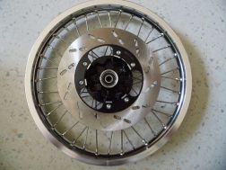 Speichenrad 1.85x18 komplett Scheibenbremse ETZ 125 150 250 251 Alu - Edelstahl
