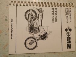 Ersatzteil-Katalog ETZ 125/150 (MZ) Ausgabe 1990