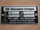 Typschild neutral, rechteckig