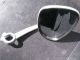 Lenkerklemmspiegel Oldtimer MZ ,links, Nierenform