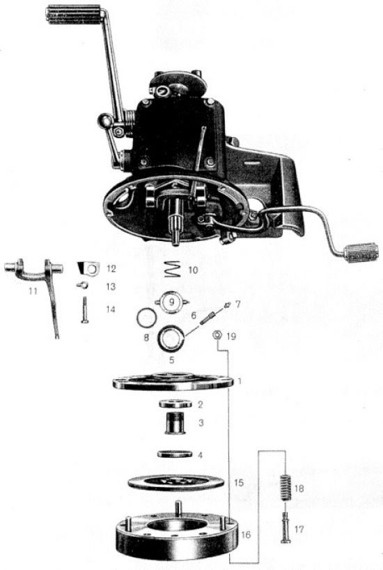 Clutch and gearbox, complete