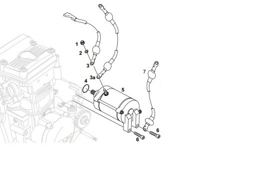 M15-Starter motor