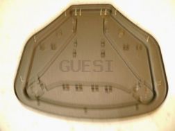 Metal base plate for single seat TS 250 , Es 250/2 rear,  military version