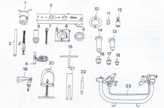 Outils spéciaux