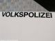 VOLKSPOLIZEI lettering f. ETZ 250F piece 