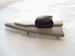 Abdeckkappe f. Zündlichtschalter NVA - spitze Form - Aluminium mit silber lackierter Oberfläche - MZ