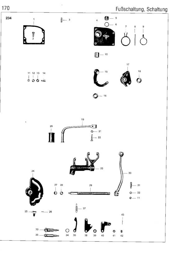 Gearchange,gearchange lever