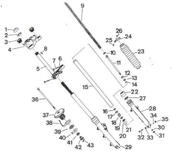 Chassis-front fork