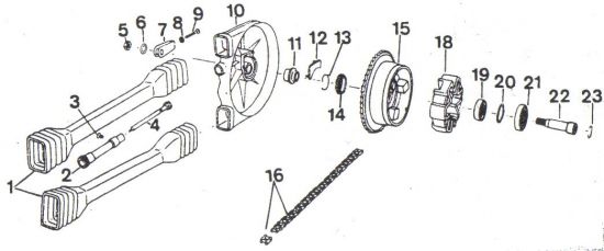 Rear wheel drive