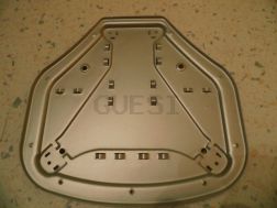 Metal base plate for single seat TS 250 rear, military version