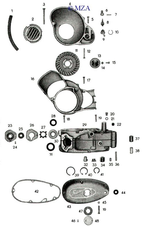 Engine housing