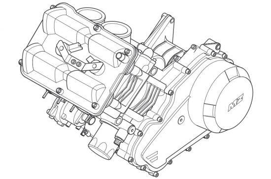 Moteur MZ 1000S